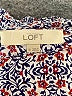 Ann Taylor LOFT 100% Polyester Blue Sleeveless Blouse Size XS - photo 7