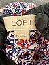 Ann Taylor LOFT 100% Polyester Blue Sleeveless Blouse Size XS - photo 9