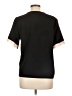 Shein 100% Polyester Black Short Sleeve Blouse Size L - photo 2