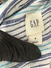 Gap 100% Linen Stripes Blue Long Sleeve Blouse Size S - photo 7