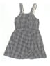 Crewcuts 100% Cotton Houndstooth Gray Dress Size 12 - photo 1