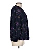 Time and Tru Black Long Sleeve Blouse Size L - photo 4