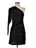 BHLDN 100% Polyester Solid Black Cocktail Dress Size 2 - photo 1