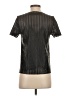 Wells Grace Metallic Silver Short Sleeve Top Size XS - photo 2