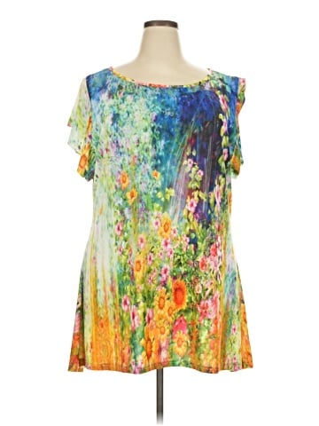 Lily by Firmiana Short Sleeve Top (view 1)