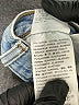 Levi's Blue Denim Shorts Size 24 waist - photo 4