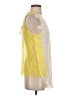 By Malene Birger 100% Polyester Yellow Sleeveless Blouse Size EU 36 / US 6 - photo 4