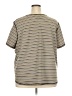 Avenue Stripes Gray Short Sleeve Top Size 26 - photo 2