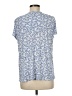Croft & Barrow Blue Short Sleeve Blouse Size M - photo 2