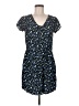 Kimchi Blue 100% Polyester Print Blue Casual Dress Size Med - photo 1