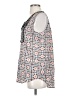 Black Rainn 100% Polyester Black Gray Sleeveless Blouse Size S - photo 5