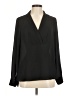 HD in Paris 100% Polyester Black Long Sleeve Blouse Size 8 - photo 1