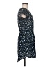 Kimchi Blue 100% Polyester Print Blue Casual Dress Size Med - photo 4