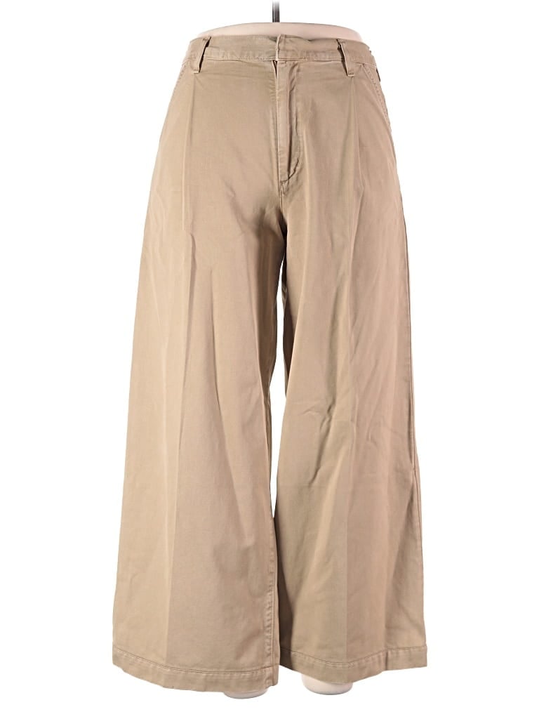 Pre-owned Agolde Khaki Pant In Tan