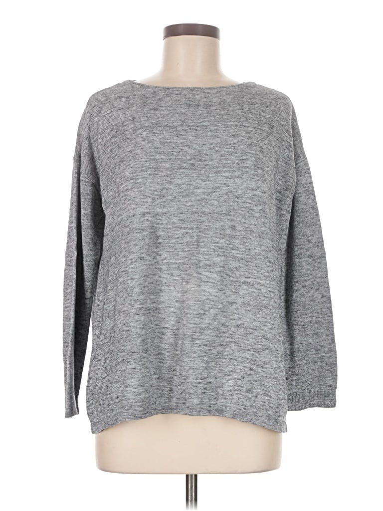 Pre-owned Purejill Pullover Sweater In Gray
