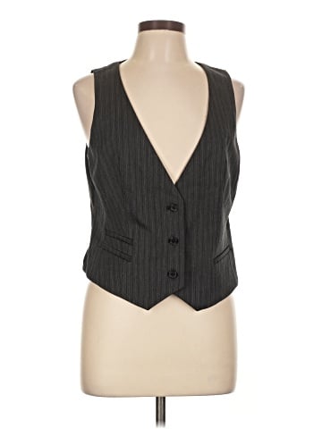 New York & Company Tuxedo Vest (view 1)
