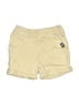DKNY Solid Yellow Khaki Shorts 9-12 MO / 12 MO - photo 1