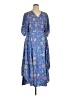 Gap Paisley Blue Casual Dress Size XL - photo 1