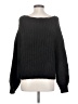 Free People Solid Black Pullover Sweater Size S - photo 2