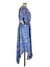 Gap Paisley Blue Casual Dress Size XL - photo 4