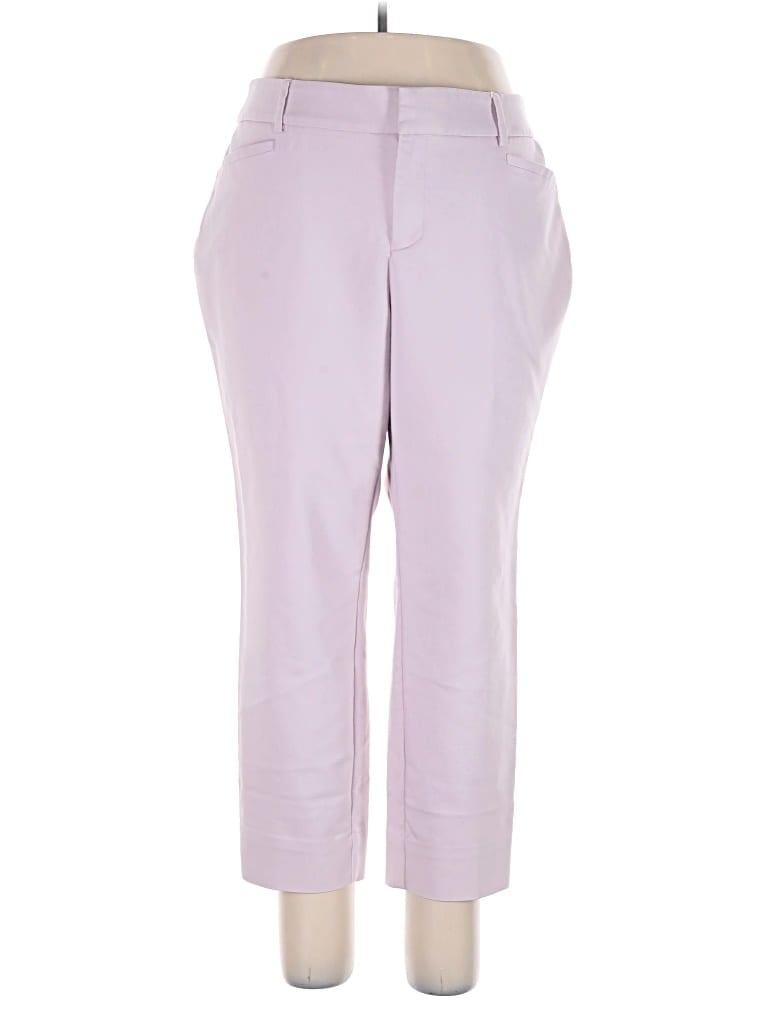 Pre-owned Roz & Ali Casual Pants In Purple
