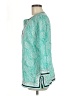 Talbots 100% Cotton Teal 3/4 Sleeve Blouse Size M - photo 5