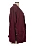 Grey State 100% Cotton Burgundy Blazer Size Lg (3) - photo 4
