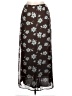 Express Floral Brown Casual Skirt Size 11 - 12 - photo 2