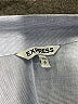 Express Blue Long Sleeve Blouse Size S - photo 7