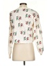 Disney Floral Ivory White Pullover Sweater Size S - photo 2