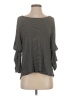 Eyeshadow Gray 3/4 Sleeve Top Size S - photo 1