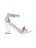 Sam Edelman 100% Leather Silver Sandals Size 6 - photo 1