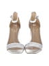 Sam Edelman 100% Leather Silver Sandals Size 6 - photo 2