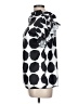 Unbranded Polka Dots Black Short Sleeve Blouse Size L (estimated) - photo 5