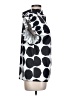 Unbranded Polka Dots Black Short Sleeve Blouse Size L (estimated) - photo 4