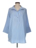 Tuckernuck 100% Polyester Blue 3/4 Sleeve Blouse Size M - photo 1