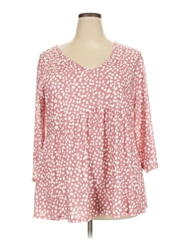 Ofeefan 3/4 Sleeve Blouse (view 1)