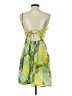 Shein 100% Polyester Tropical Green Cocktail Dress Size XS - photo 2