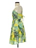 Shein 100% Polyester Tropical Green Cocktail Dress Size XS - photo 5