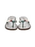 Brighton Gray Silver Flip Flops Size 6 - photo 2