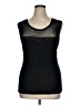 Adore Black Sleeveless Top Size XL - photo 1
