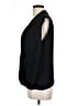BCBGMAXAZRIA 100% Polyester Black Sleeveless Blouse Size L - photo 5