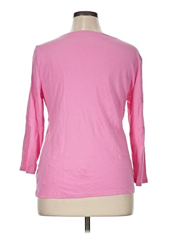 Talbots Outlet 3/4 Sleeve T-Shirt (view 2)