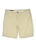 Perry Ellis Solid Tan Khaki Shorts Size 1X (estimated) - photo 1