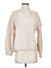 Boden Metallic Ivory Pullover Sweater Size 2 - photo 1