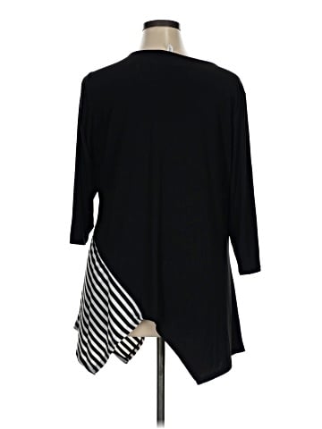 NY Collection 3/4 Sleeve Top (view 2)