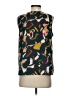 Nine West 100% Polyester Green Tank Top Size S - photo 2