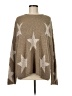 Easel Stars Brown Pullover Sweater Size M - photo 1