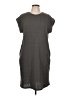 Mod Boutique Chevron-herringbone Gray Casual Dress Size L - photo 1