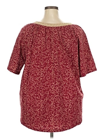 Liz & Me for Catherines Short Sleeve Blouse (view 2)